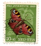 Stamps Switzerland -  TIMBRES-PRO-JUVENTUD-1955(Seriede3 valores)