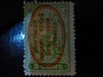 Stamps Spain -  caridad granadina (sobrecargado)