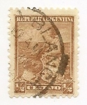 Stamps Argentina -  Alegoría a la Libertad
