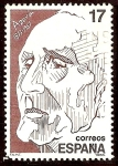 Stamps : Europe : Spain :  José Martinez Ruiz - Azorin