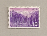 Stamps Japan -  Bosque