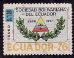 Stamps : America : Ecuador :  SOCIEDAD BOLIVARIANA DEL ECUADOR