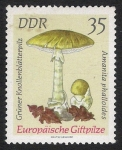 Stamps Germany -  SETAS-HONGOS: 1.152.017,01-Amanita phalloides -Dm.974.33-Y&T1619-Mch.1939-Sc.1539