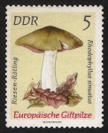 Stamps Germany -  SETAS-HONGOS: 1.152.011,03-Rodophyllus sinuatus -Dm.974.27-Y&T1613-Mch.1933-Sc.1533