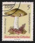 Stamps Germany -  SETAS-HONGOS: 1.152.011,02-Rodophyllus sinuatus -Dm.974.27-Y&T1613-Mch.1933-Sc.1533