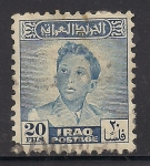 Sellos de Asia - Irak -  Rey Faisal II de Irak.