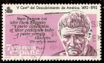 Stamps Spain -  V Centenario del descubrimiento de América. Aristóteles