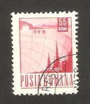 Stamps Romania -  una presa hidráulica