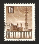 Stamps : Europe : Romania :  2357 - Antena de televisión