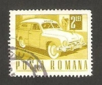 Sellos de Europa - Rumania -  vehículo de correos