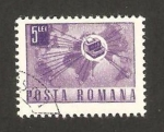 Stamps Romania -  sistema de comunicación, telex