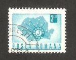 Stamps Romania -  comunicación por teléfono