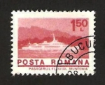 Stamps Romania -  barco muntenia