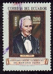 Stamps Ecuador -  Mariano Cueva