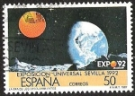 Sellos de Europa - Espa�a -  EXPOSICION UNIVERSAL SEVILLA -  EXPO 92