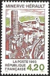 Stamps : Europe : France :  MINERVE - HERAULT