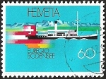 Stamps Switzerland -  NAVEGANDO LAGO CONSTANZO BODENSEE