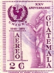 Stamps : America : Guatemala :  Emblema UNICEF y maya