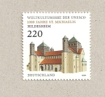 Stamps Germany -  Tesoros de la UNESCO:1000 años de St. Michaelis en Hildesheim