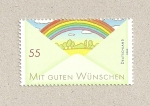 Stamps Germany -  Con buenos deseos