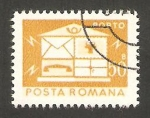 Sellos de Europa - Rumania -  buzón de correos