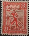 Sellos de America - Uruguay -  A. Nacional Constituyente