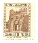 Stamps : Europe : Spain :  Monumentos y Autogiro