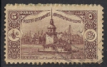 Stamps Turkey -  Imperio Ottoman: Torre de Leander
