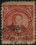 Stamps America - Argentina -  General Bernardino Rivadavia. 