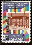Stamps Spain -  Conferencia sobre la seguridad y cooperación en Europa. Puerta del sol