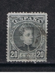 Stamps Europe - Spain -  Edifil  247  Emisiones del Siglo XX   Alfonso XIII Tipo Cadete