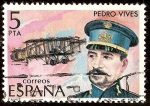Stamps Spain -  Pioneros de la Aviación. Pedro Vives Vich