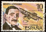 Stamps Spain -  Pioneros de la Aviación. Benito Loygorri Pimentel