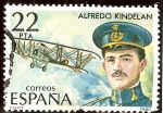 Sellos de Europa - Espa�a -  Pioneros de la Aviación. Alfredo Kindelan Duany