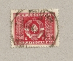 Stamps Yugoslavia -  Escudo socialista