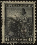 Sellos del Mundo : America : Argentina : El sol naciente. La Libertad y el escudo Nacional Argentino. 1899 a 1903