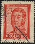 Stamps Argentina -  Próceres, Riquezas y Motivos Nacionales III. Libertador General San Martín