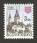 Stamps Europe - Slovakia -  vista de la ciudad de banska bystrica