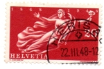 Stamps Switzerland -  1948-CENTENARIO de L' ETAT