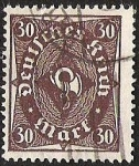 Stamps Germany -  DEUTSCHES REICH - CORNETA POSTAL