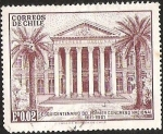 Stamps Chile -  SESQUICENTENARIO DEL PRIMER CONGRESO NACIONAL