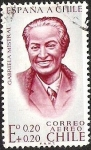 Stamps Chile -  ESPAÑA A CHILE - GABRIELA MISTRAL