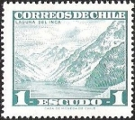 Stamps : America : Chile :  CORREOS DE CHILE - LAGUNA DEL INCA