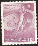 Stamps Chile -  CAMPEONATO MUNDIAL DE FUTBOL CHILE - ARQUERO