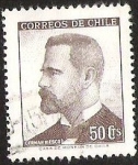Sellos de America - Chile -  PRESIDENTES - GERMAN RIESCO