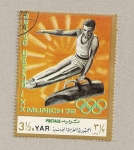 Stamps Yemen -  XX Olimpiada Munich
