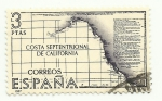 Stamps : Europe : Spain :  Costa septentrional de California