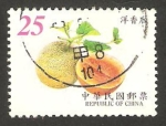 Sellos del Mundo : Asia : Taiwan : 2568 - fruta melones