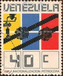Stamps Venezuela -  Nacionalización de la Industria Petrolera.