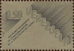 Stamps : America : Venezuela :  1976 Primer Aniversario de la Nacionalización de la Explotación del Hierro.